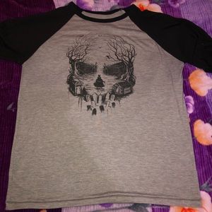 Haunted Mansion Baseball tee